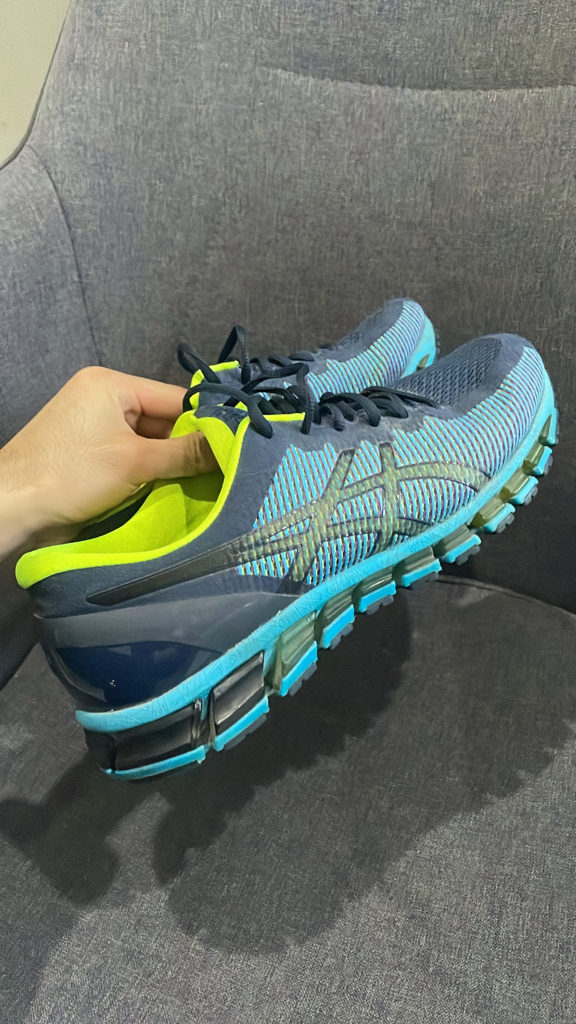 Asics Gel Quantum 360 CM “ Safety Blue “