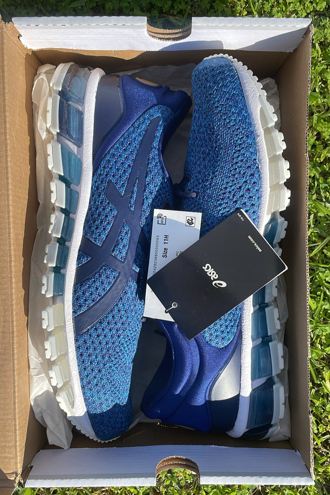 Asics Gel Quantum 360 2 Knit 'Indigo Blue / Carbon Gold'