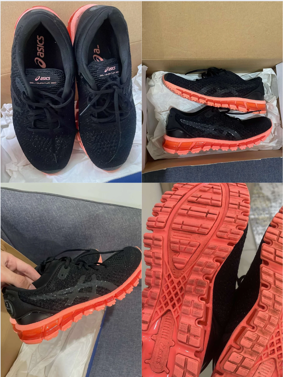 "Asics" Gel Quantum 360 2 Knit 'Sun Coral'