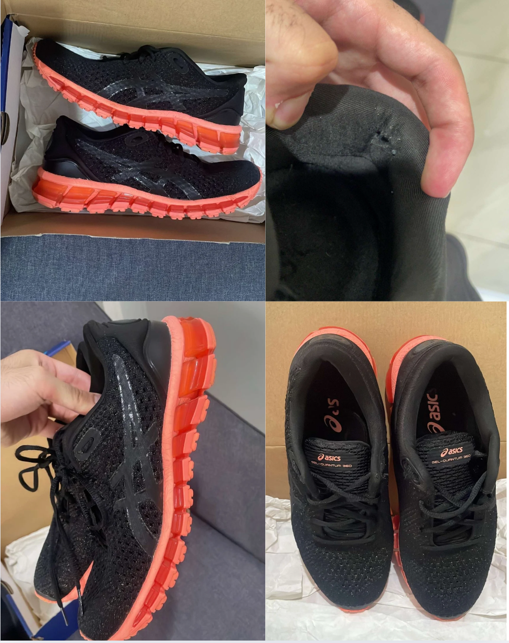 "Asics" Gel Quantum 360 2 Knit 'Sun Coral'